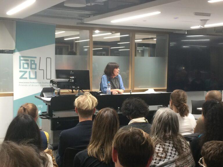 Professor Rita Giacaman on 'The Psychosocial Health of Palestinian